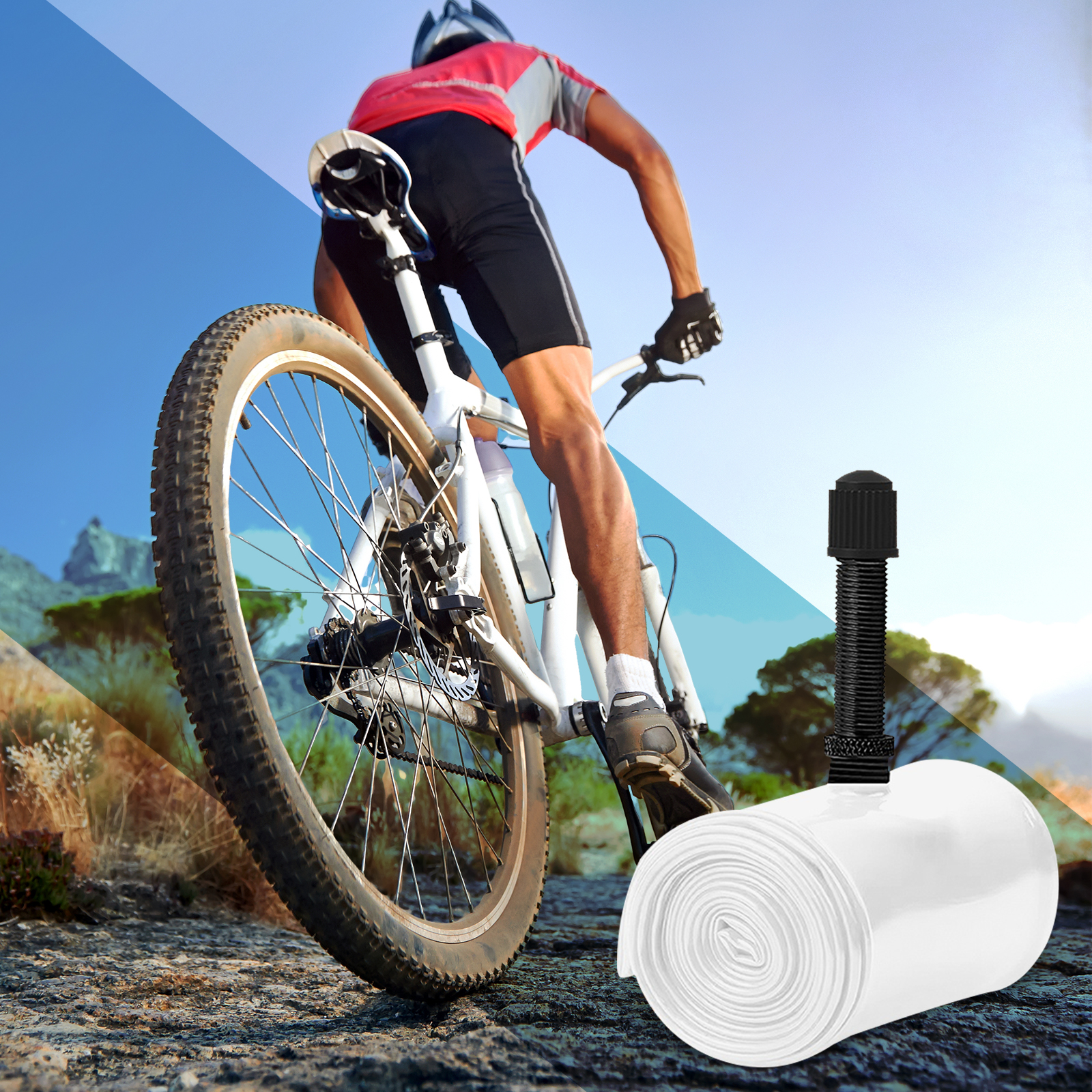 Mountain Biking Tube - TPU Road Bike Inner Tube with