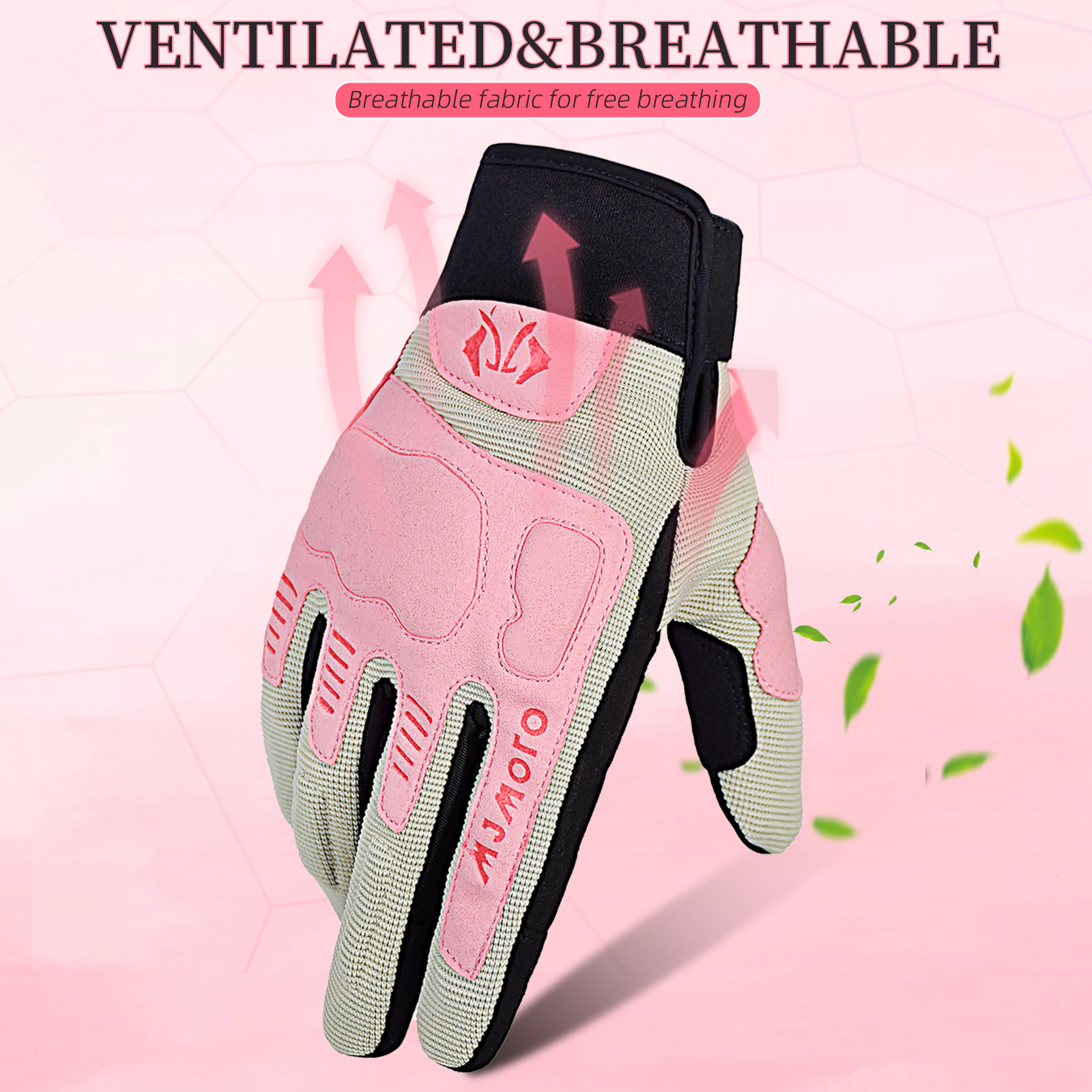 Pink Lady Summer Breathable Mo - Mountain Biking Gloves 评论和价格