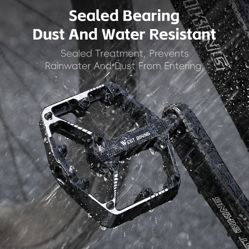 WEST BIKING Die-Cast Dual-DU B - Pedal Platform Flat 评论和价格