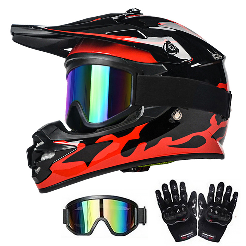 Dot Certified Children's Motor - Mountain Biking Gloves 评论和价格