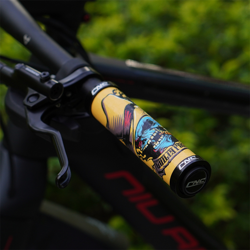 Cnc Mtb Bike Grips Silicone Mo - Mountain Biking Gloves 评论和价格
