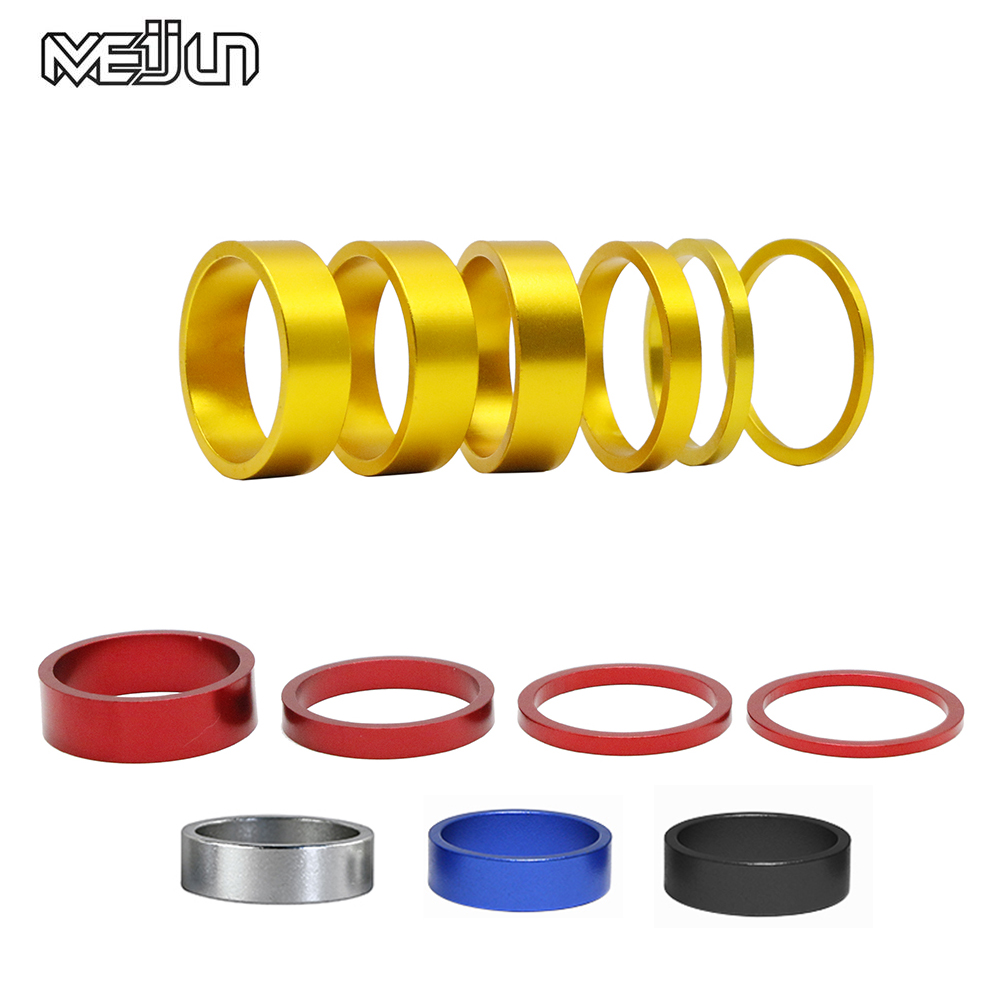 6Pcs/Set 10mm MTB Road Bike St - Handlebar Riser Stem 评论和价格