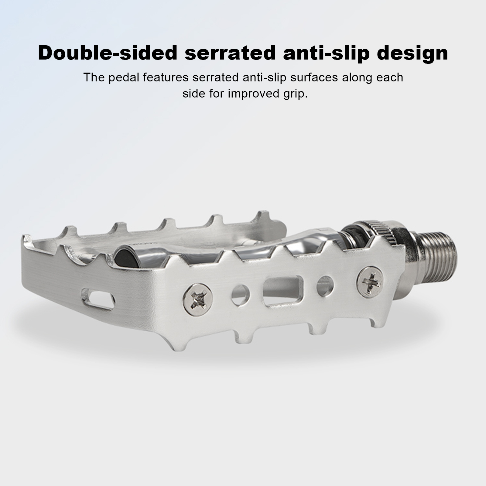 Aluminum Alloy Bicycle Pedal w - Pedal Platform Flat 评论和价格