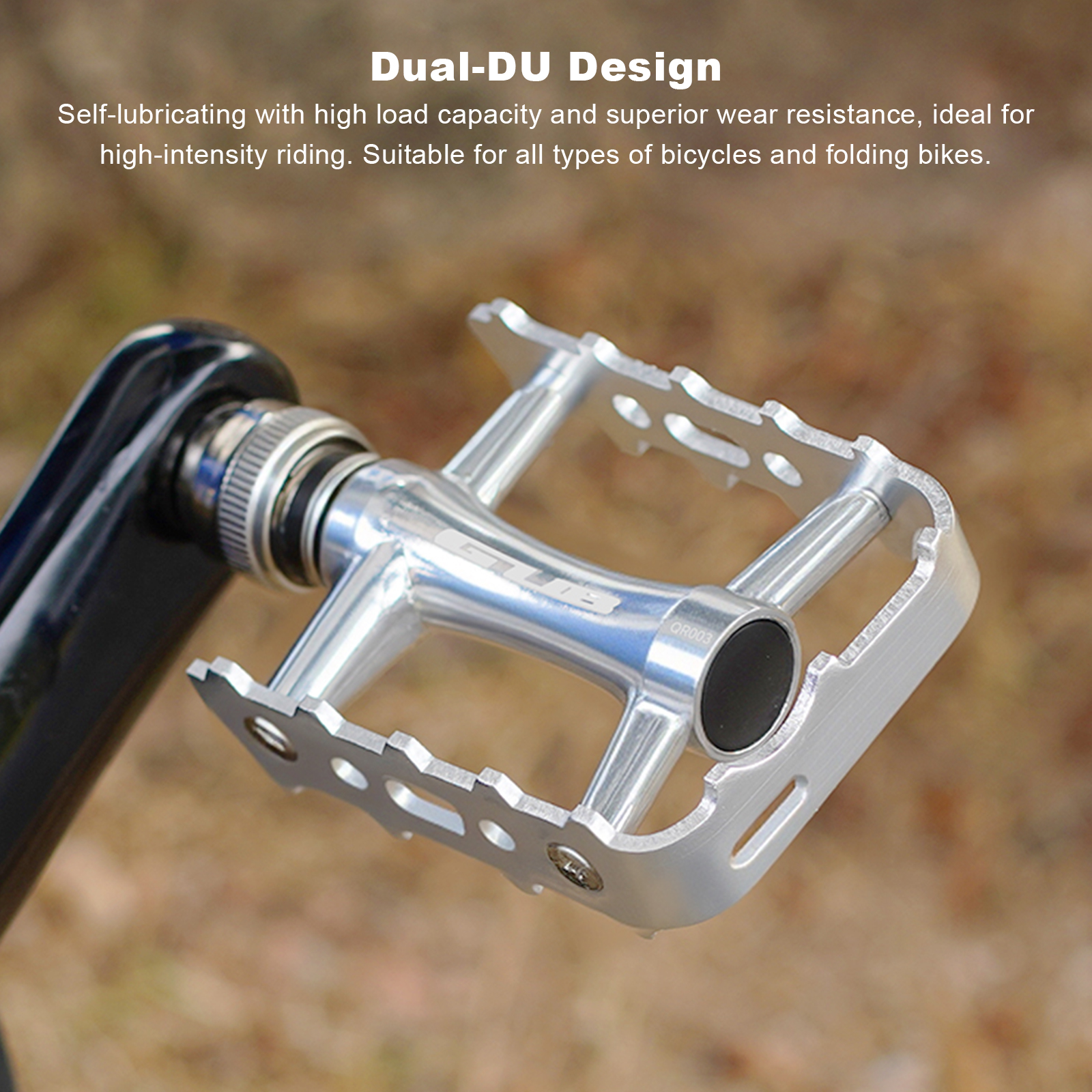 Aluminum Alloy Bicycle Pedal w - Pedal Platform Flat 评论和价格