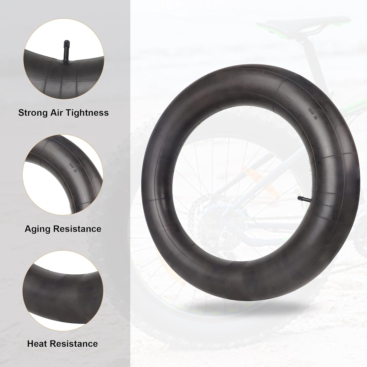 ZUKKA 1 Piece Fat Inner Tubes  - Mountain Biking Tube 评论和价格