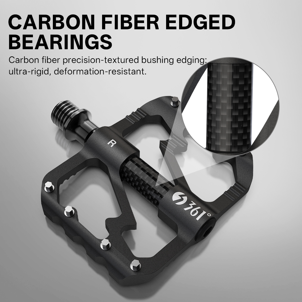 361 Degrees 3 Bearings Bike Pe - Pedal Platform Flat 评论和价格