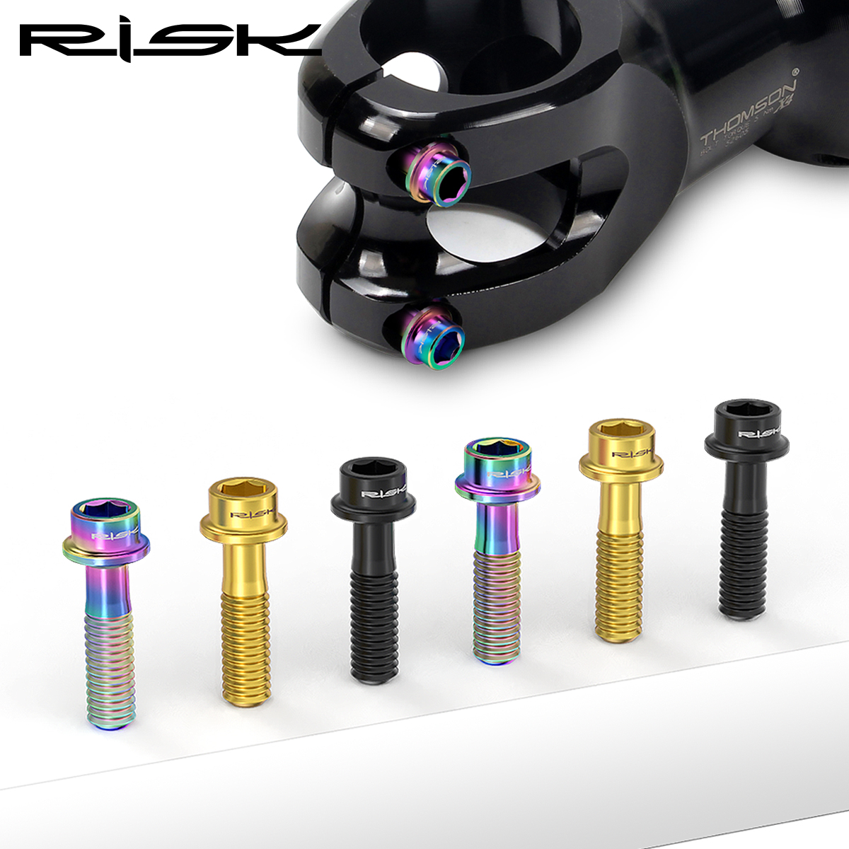 RISK M5x18mm Seat Screws Mount - Mountain Biking Tube 评论和价格
