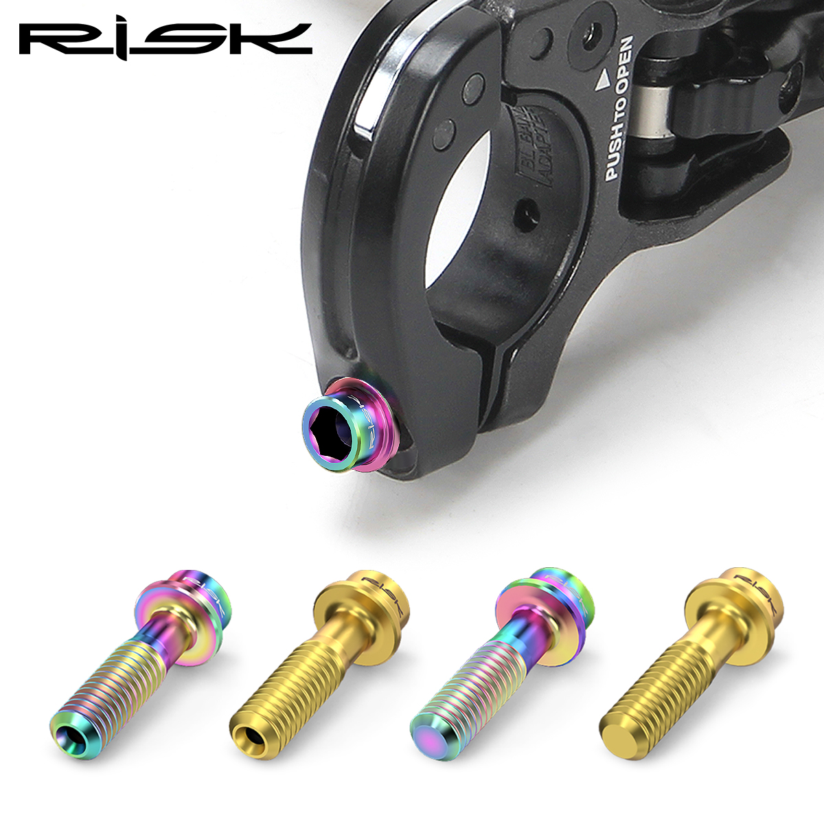 RISK M5x18mm Seat Screws Mount - Mountain Biking Tube 评论和价格