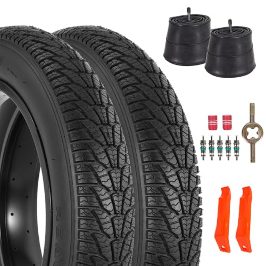 2-Pack 26x4.0 Fat Bike Tire, 2 - Mountain Biking Tube 评论和价格