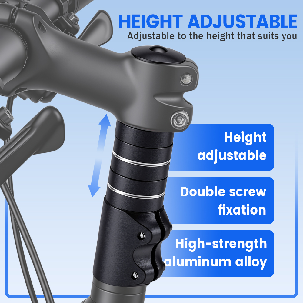 Bike Stem Fork Extender Handle - Handlebar Riser Stem 评论和价格