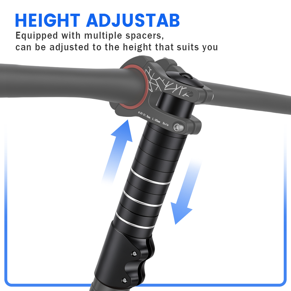 Bike Stem Fork Extender Handle - Handlebar Riser Stem 评论和价格